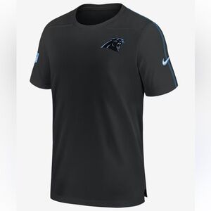 Nike NFL Carolina Panthers Black Dri-Fit Short Sleeve Shirt